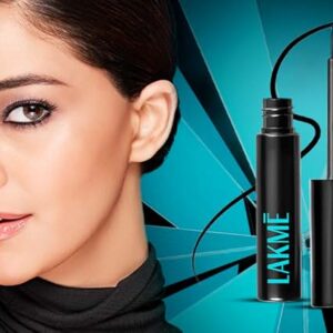 LAKMÉ Eyeconic Liquid Eye Liner, Black, Long Lasting Matte Waterproof Liner - Smudge Proof, Transfer Proof Eye Makeup For 24 Hrs, 4.5 Ml